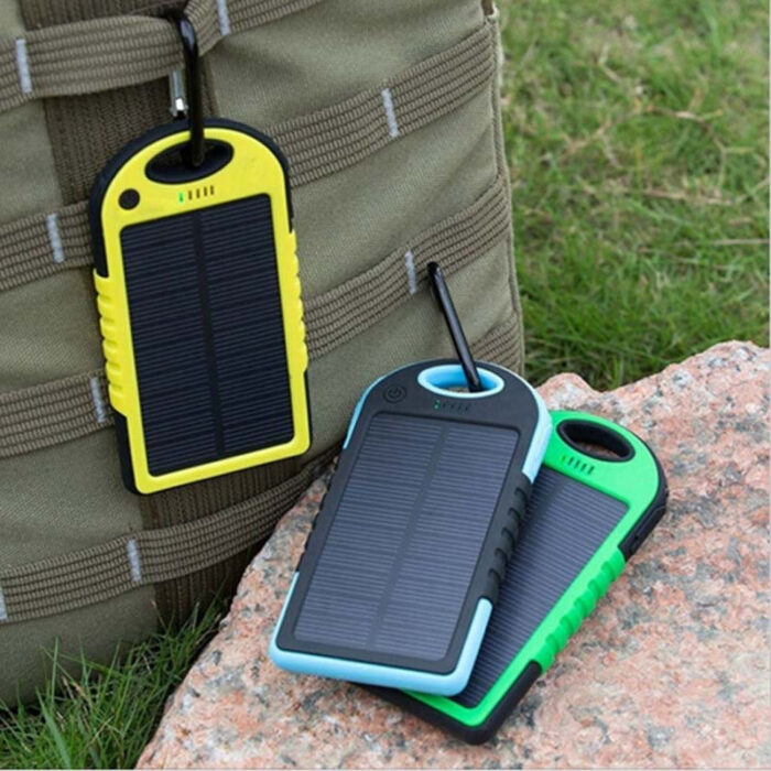 Портативне зарядне Power Bank Solar 30000 mAh на сонячній батареї  ⁇  PowerBank - Зображення 1