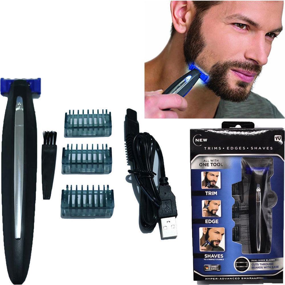 1713172613_trimmer-britva.jpg Тример- бритва для чоловіків Micro Touch Solo, чоловіча машинка для стриження волосся - Зображення 1