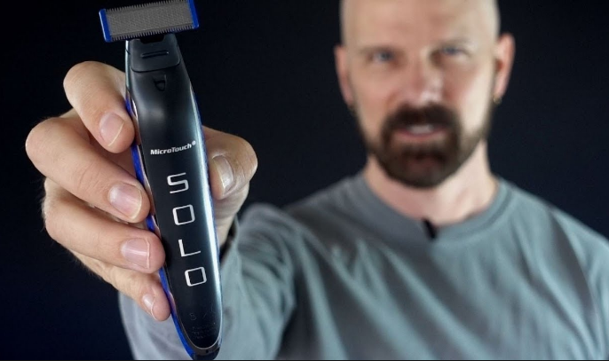 1713172619_trimmer-britva.png Тример- бритва для чоловіків Micro Touch Solo, чоловіча машинка для стриження волосся - Зображення 2
