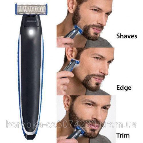 1713172625_trimmer-britva.jpg Тример- бритва для чоловіків Micro Touch Solo, чоловіча машинка для стриження волосся - Зображення 4