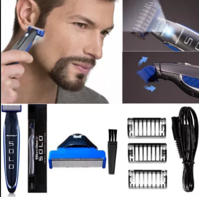 1713172633_trimmer-britva.png Тример- бритва для чоловіків Micro Touch Solo, чоловіча машинка для стриження волосся - Зображення 8