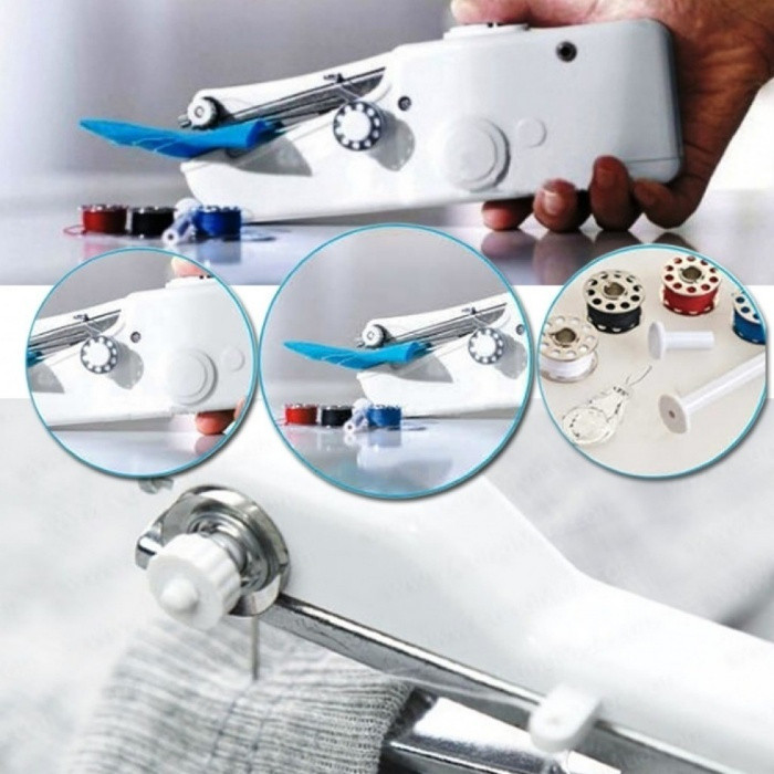 1853475338_shvejnaya-mini-mashinka-handy.jpg Швейна мінімашинка HANDY STITCH, ручна швейна машинка - Зображення 3
