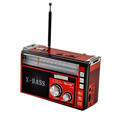 1853498275_radiopriemnik-golon-rx-382 Радіоприймач GOLON RX-382 з MP3, USB + ліхтарик - Зображення 2