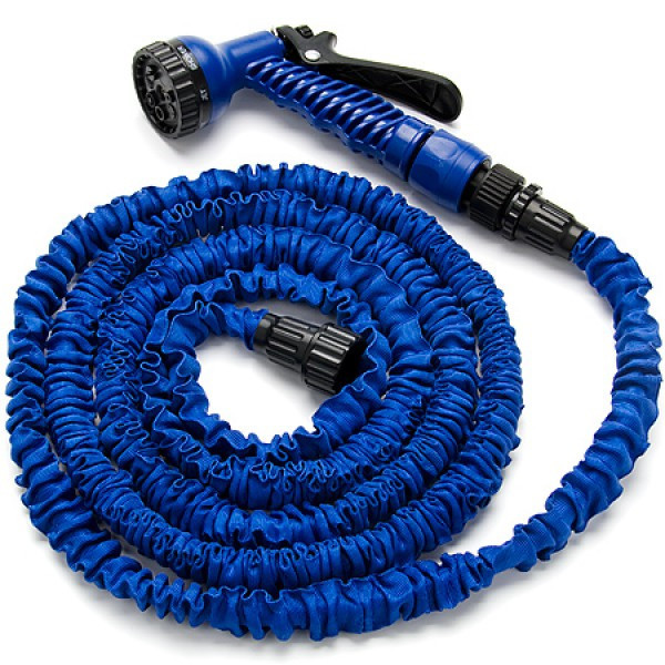 1853501433_shlang-dlya-poliva Шланг для поливання X HOSE 15 м із розпилювачем, садовий шланг, поливальний шланг для саду - Image 1