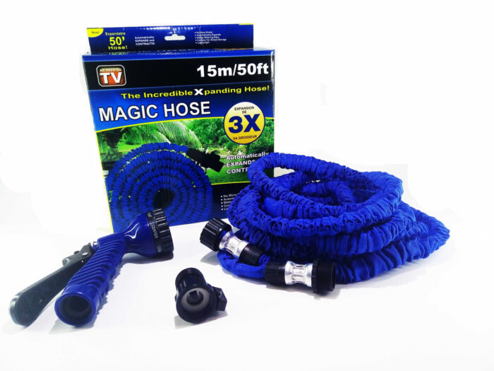 1853501435_shlang-dlya-poliva Шланг для поливання X HOSE 15 м із розпилювачем, садовий шланг, поливальний шланг для саду - Image 2