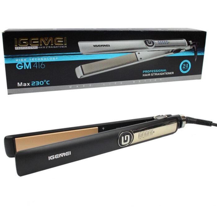 Професійна плойка вирівнювач для волосся Gemei GM-416 - Зображення 1