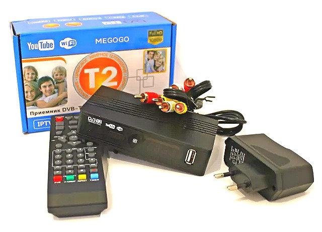 1954387172_tyuner-t2-mg811 Тюнер T2 MG811 приставка з переглядом YouTube IPTV Wi-Fi HDMI USB MEGOGO - Зображення 3