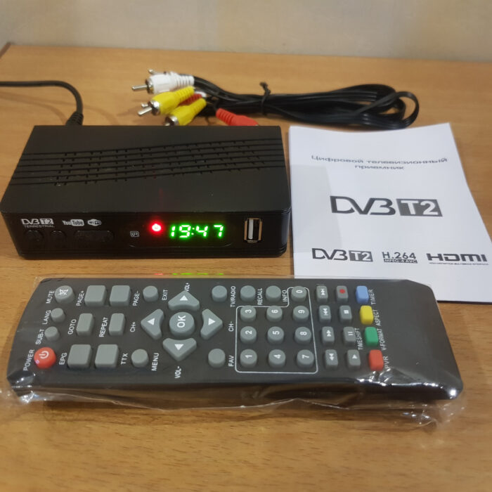 1954387178_tyuner-t2-mg811 Тюнер T2 MG811 приставка з переглядом YouTube IPTV Wi-Fi HDMI USB MEGOGO - Зображення 7