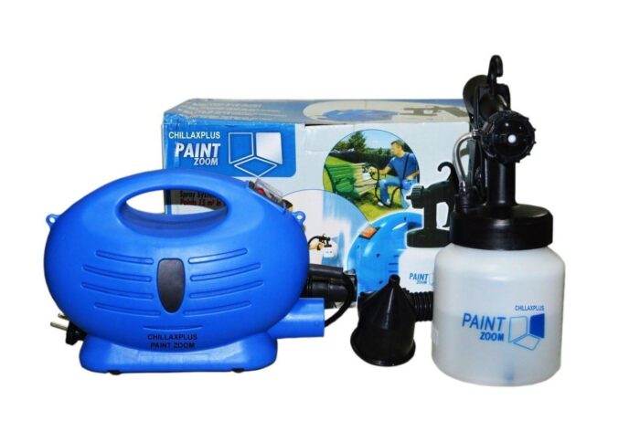 1954413904_kraskoraspylitel-professionalnyj-paint Фарборозпилювач Професійний Paint Zoom (Пейнт зум), фарбопульт електричний, розпилювач фарби - Image 5