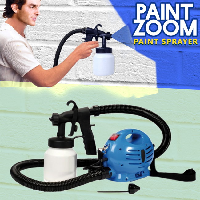 1954413909_kraskoraspylitel-professionalnyj-paint Фарборозпилювач Професійний Paint Zoom (Пейнт зум), фарбопульт електричний, розпилювач фарби - Image 1
