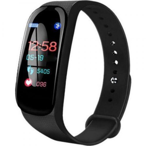 1958407873_fitnes-braslet-m5 Фітнес-браслет M5 Band Smart Watch Bluetooth 4.2, крокомір, фітнес-трекер, пульс, монітор сну - Image 4