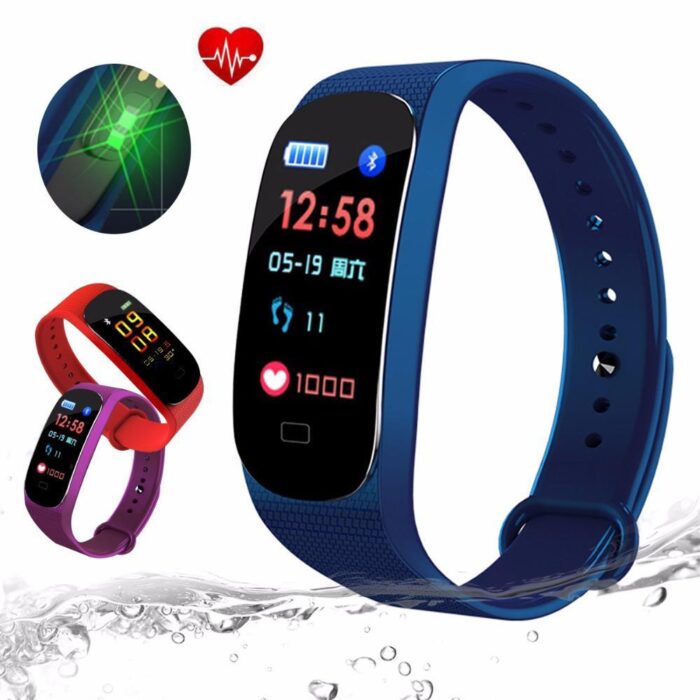 1958407874_fitnes-braslet-m5 Фітнес-браслет M5 Band Smart Watch Bluetooth 4.2, крокомір, фітнес-трекер, пульс, монітор сну - Image 6