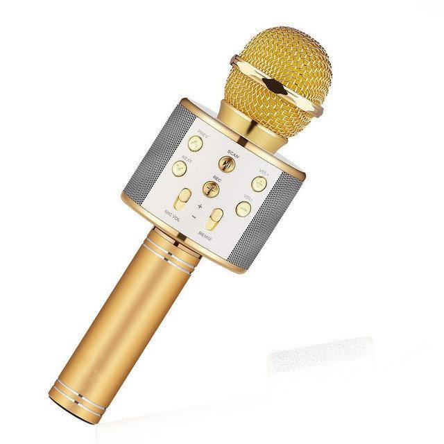 1964521227_bluetooth-mikrofon-dlya Bluetooth-мікрофон для караоке зі зміною голосу WSTER WS-858 - Зображення 4