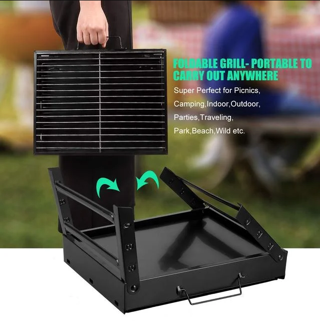 2270900062_skladnoj-barbekyu-gril Складаний барбекю гриль портативний мангал BBQ Grill Portable — жароміцний Найкраща ціна! - Зображення 7