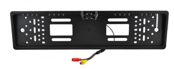 2271412026_kamera-zadnego-vida Камера заднього огляду в рамці номерного знака 16 LED HD CCD Night Vision R314 - Зображення 2