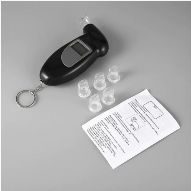 2339213590_personalnyj-portativnyj-alkotester Персональний портативний алкотестер Digital Breath Alcohol Tester - Зображення 8