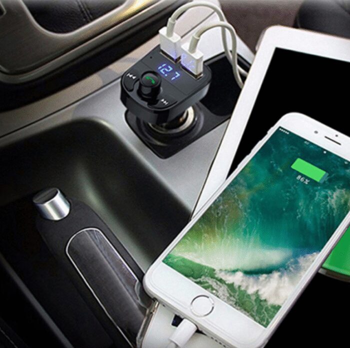 2455358894_fm-modulyator-fm ФМ-модулятор FM трансмітер CAR X8 з Bluetooth MP3 (X8) - Image 8