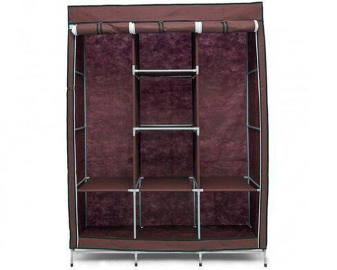 2579550717_skladnoj-karkasnyj-tkanevyj Складана каркасна тканинна шафа Storage Wardrobe 88130, шафа на три секції 130*45*175 - Зображення 4
