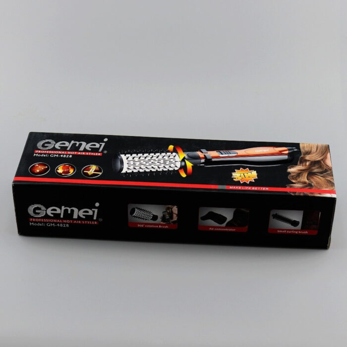 2606101000_fen-schetka-stajler-c Фен-щітка, стайлер з насадками Gemei GM-4828 з обертовою насадкою - Image 4