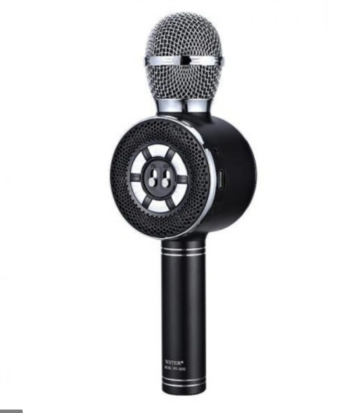2706880671_karaoke-mikrofon-wster Бездротовий караоке-мікрофон Wster із вбудованим динаміком - Зображення 4