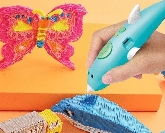 3D Ручка PEN-2 з LCD-дисплеєм + Пластик! Крута ручка для малювання! - Зображення 1