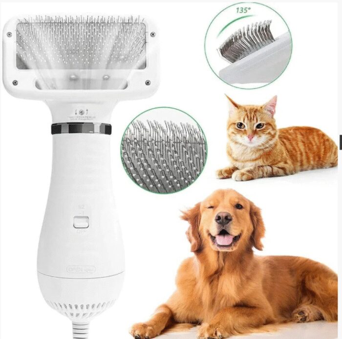 2837447511_fen-raschyoska-dlya-shersti Фен-гребінець для шерсті Pet Grooming Dryer WN-10 - Зображення 2