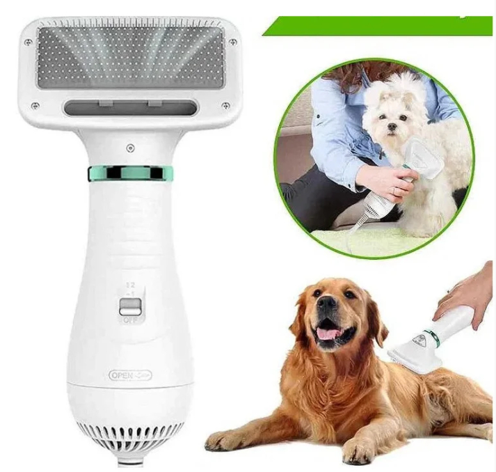 2837447512_fen-raschyoska-dlya-shersti Фен-гребінець для шерсті Pet Grooming Dryer WN-10 - Зображення 1