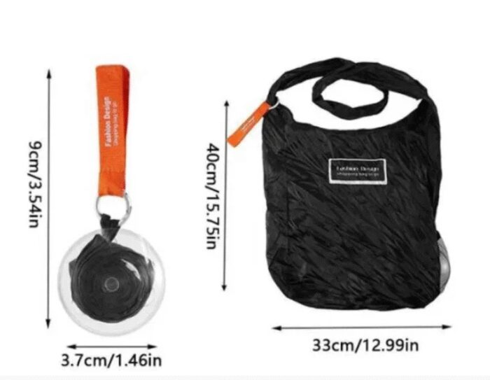 2837501403_skladnaya-kompaktnaya-sumka-shopper Складана компактна сумка-шопер Shopping bag to roll up WN04 - Зображення 2