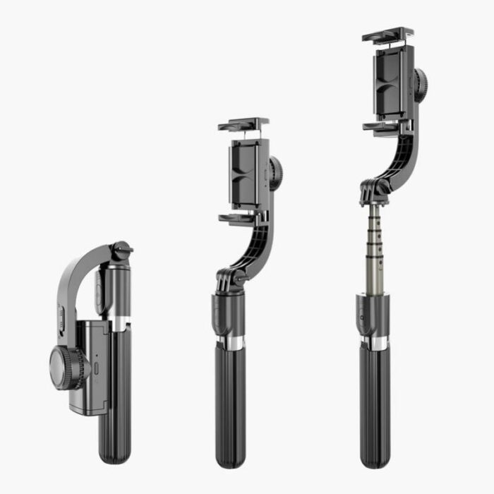 3158637270_stabilizator-telefona-gimbal Стабілізатор телефона Gimbal L08. Штатив тримач телефона з Bluetooth пультом дистанційного керування - Image 4