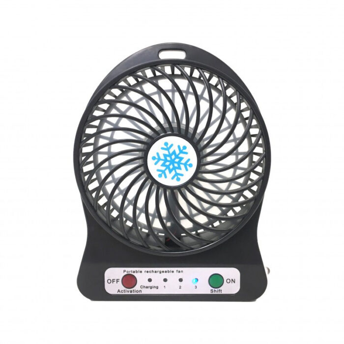 3175543261_portativnyj-usb-mini-ventilyator Портативний USB мінівентилятор з акумулятором Portable Mini Fan (настільний) - Image 4
