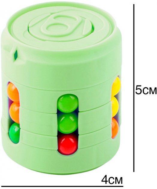 3338465763_golovolomka-antistress-dlya Головоломка-антистрес для дітей банка Cans Spinner Cube - Зображення 4