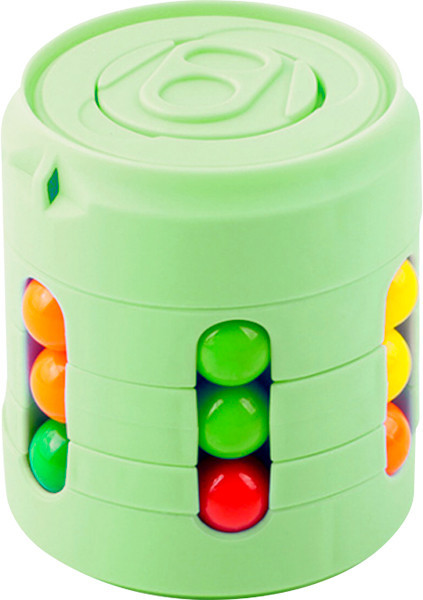 3338465767_golovolomka-antistress-dlya Головоломка-антистрес для дітей банка Cans Spinner Cube - Зображення 3