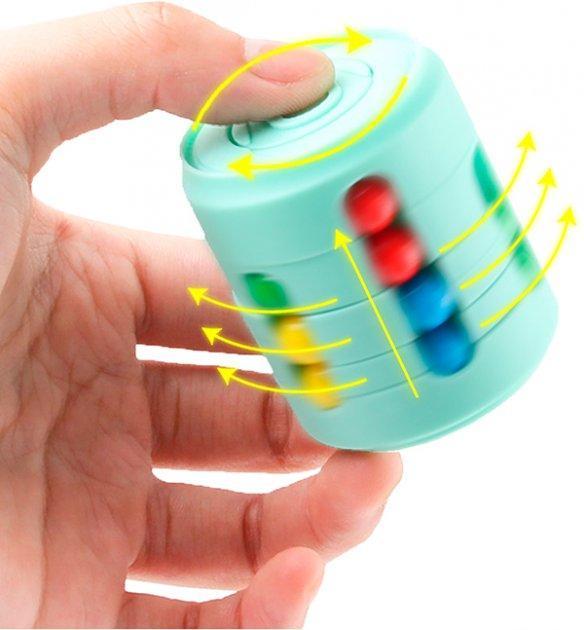 3338465771_golovolomka-antistress-dlya Головоломка-антистрес для дітей банка Cans Spinner Cube - Зображення 2