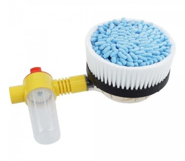 3374972503_vraschayuschayasya-schetka-nasadka Обертова щітка насадка для шланга Water Blast Cleaner Roto Brush - Зображення 4