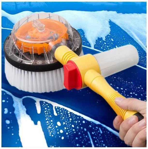 3374972506_vraschayuschayasya-schetka-nasadka Обертова щітка насадка для шланга Water Blast Cleaner Roto Brush - Зображення 3