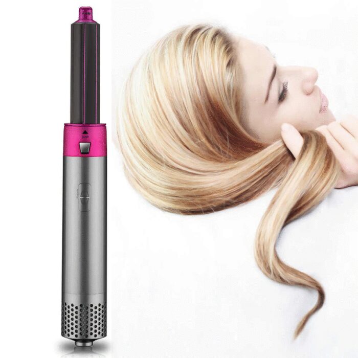 3437233679_stajler-5v1-hot Стайлер 5в1 Hot Air Styler для різних типів волосся з функціями надання об'єму, випрямлення - Зображення 4
