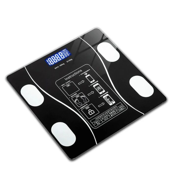 3586598644_napolnye-umnye-fitnes Підлогові розумні фітнес-ваги Bluetooth до 180 кг A-8003/Смарт ваги з застосунком - Зображення 4