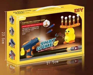 3620889953_tir-vozdushnyj-shot Тир повітряний Shot Game — каченя 19880B, Інтерактивна дитяча гра - Зображення 3