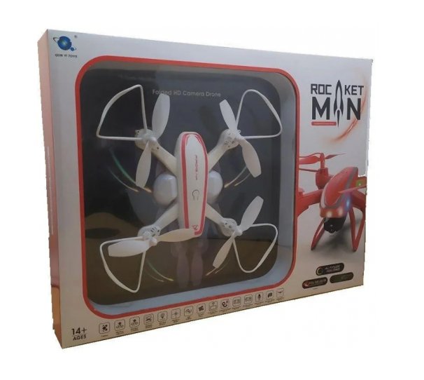 3621750662_kvadrokopter-qy66-r2ar02-wifi Квадрокоптер Wi-Fi з камерою та підсвіткою - Зображення 2