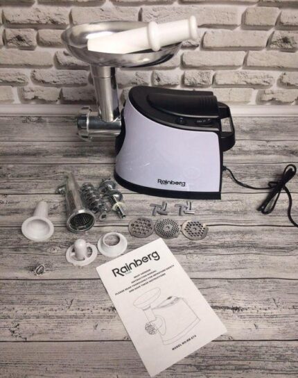 Електром'ясорубка із соковижималкою Rainberg 3000W