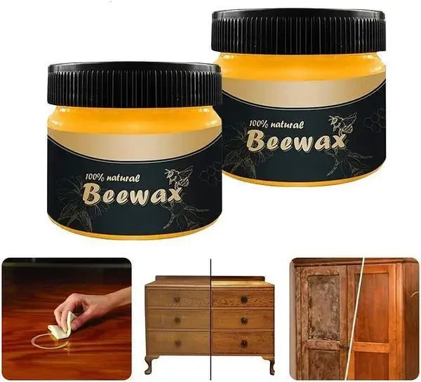 3969932713_polirol-dlya-mebeli Поліроль для меблів Beewax 80 г/Воскова поліроль для меблів - Зображення 6