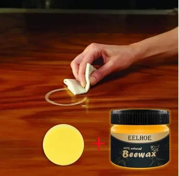 3969932717_polirol-dlya-mebeli Поліроль для меблів Beewax 80 г/Воскова поліроль для меблів - Зображення 3