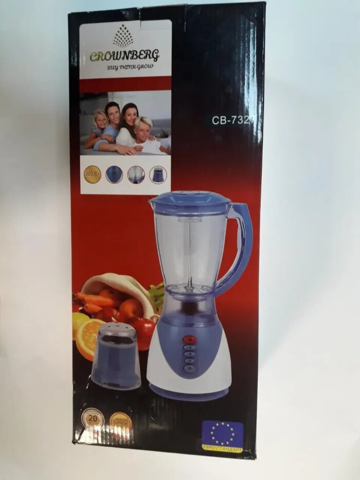 4006579025_blender-moschnost-800w Блендер Crownberg 800W - Зображення 2