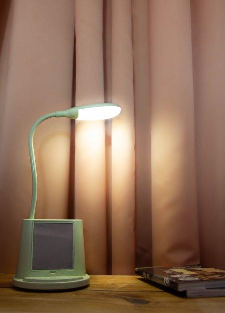 4015518184_nastolnaya-lampa-s Настільна лампа з дзеркалом і USB-виходом - Зображення 2